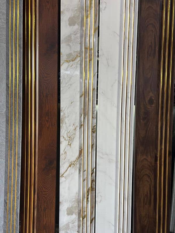 wall panels wallpapers false ceiling uv sheet PVC moulding 12