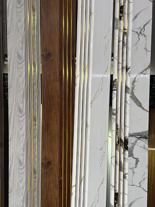 wall panels wallpapers false ceiling uv sheet PVC moulding 14