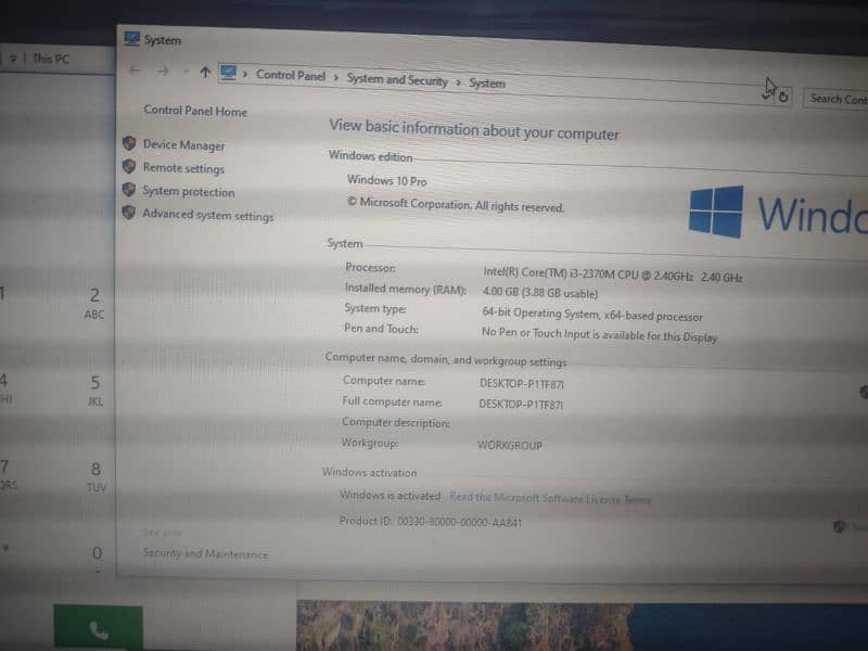 Hp Core i3 3