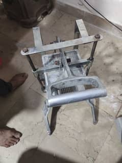 crinkle potato fries cutter