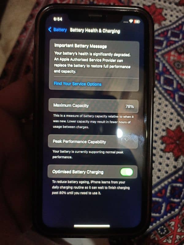 iPhone XR Waterpak 128 GB Jv 7