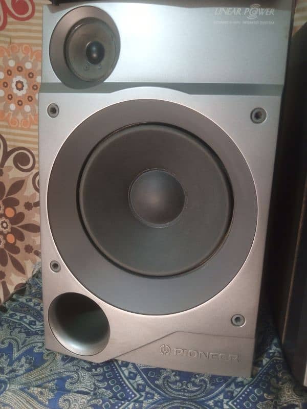 Poineer S-A200 2 way Linear power dynamic speaker system speaker 4
