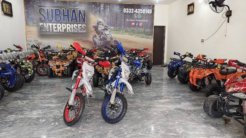 Box Pack 124cc Trail Bike Atv Quad Delivery In All Pakistan 2