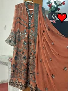 New Embroidery Party wear dress