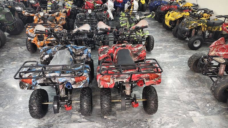Brand New 124cc Sports BMW Atv Quad 4 Wheels Bikes Delivery In All Pak 3