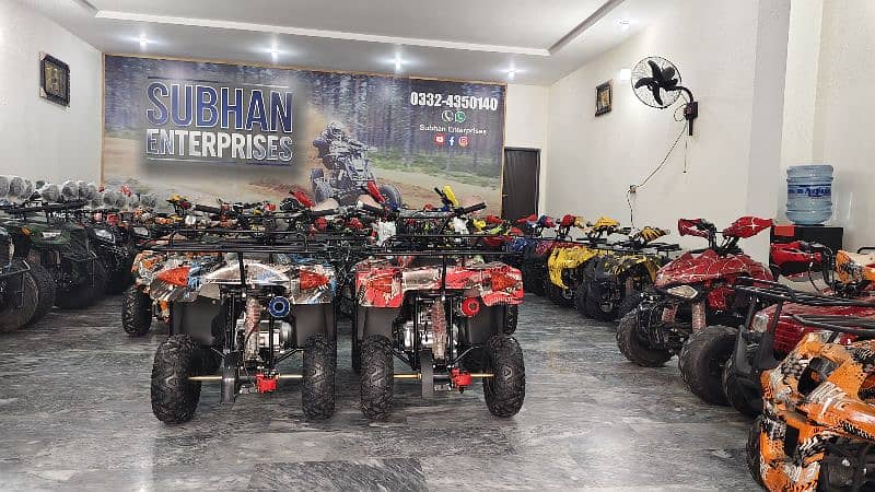 Brand New 124cc Sports BMW Atv Quad 4 Wheels Bikes Delivery In All Pak 6