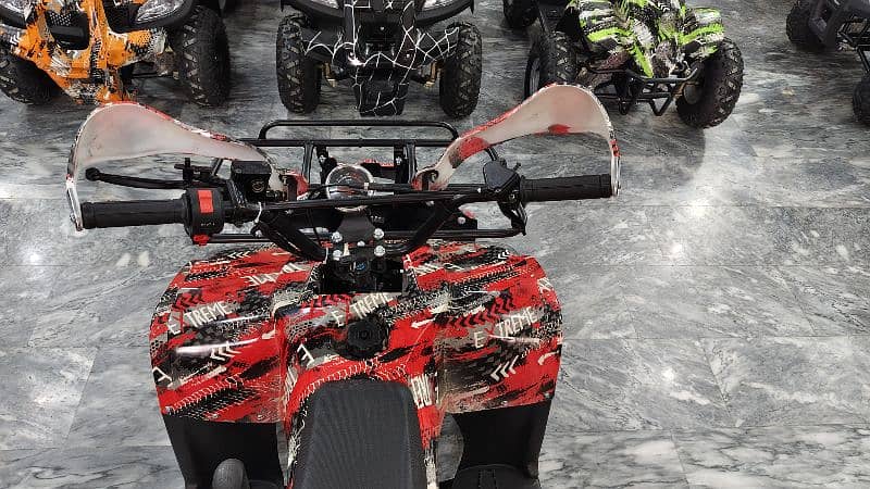 Brand New 124cc Sports BMW Atv Quad 4 Wheels Bikes Delivery In All Pak 11