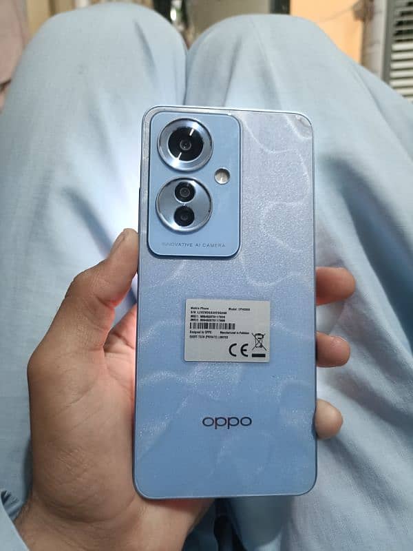 oppo Reno 11f 10/10 condition 8/256 fast charging 67 watsap03446734313 1