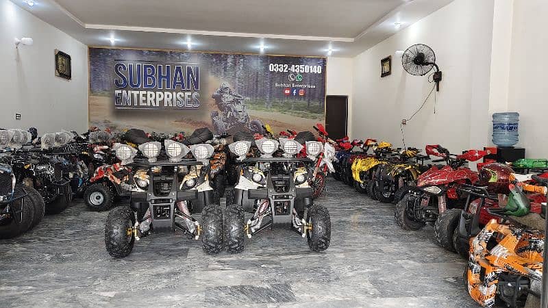 Double Disk Breaks 125cc Hammer Jeep Atv Quad  Delivery In Al Pakistan 0