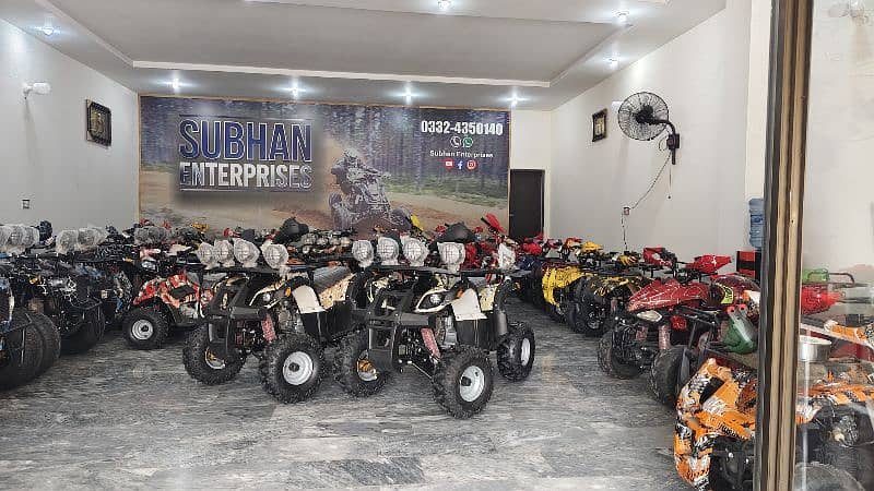 Double Disk Breaks 125cc Hammer Jeep Atv Quad  Delivery In Al Pakistan 2