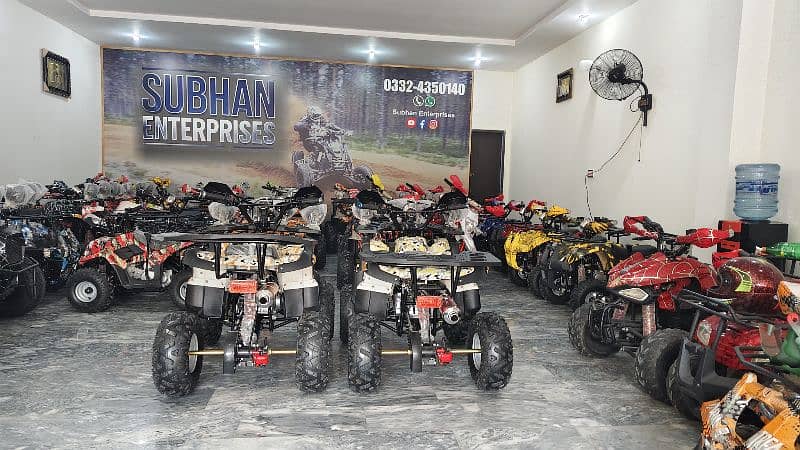 Double Disk Breaks 125cc Hammer Jeep Atv Quad  Delivery In Al Pakistan 3