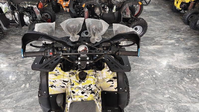 Double Disk Breaks 125cc Hammer Jeep Atv Quad  Delivery In Al Pakistan 10
