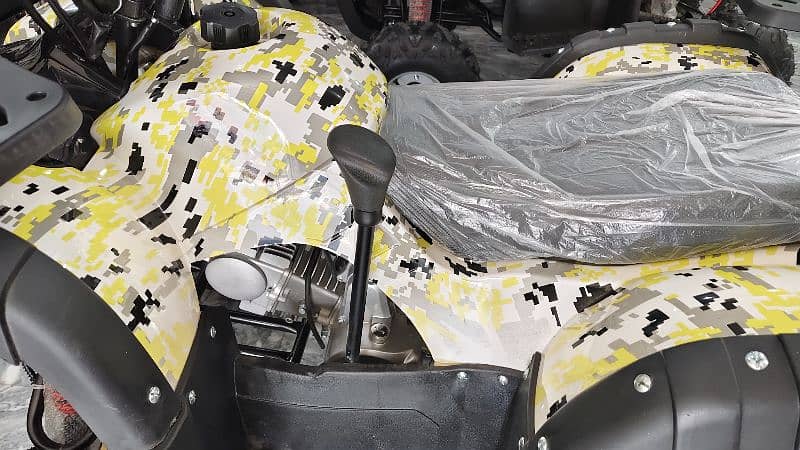 Double Disk Breaks 125cc Hammer Jeep Atv Quad  Delivery In Al Pakistan 11