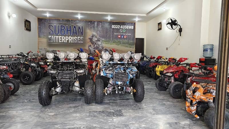 150cc Luxury Sports Allowy Rims Atv Quad Bikes Delivery In All Pak 4