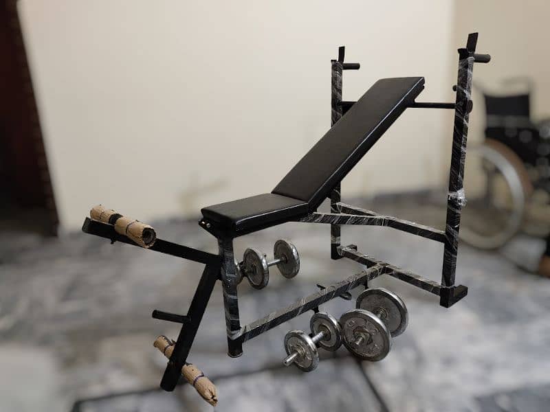 Multi bench press abdominal chest dumbbell exercise gym equipment 0