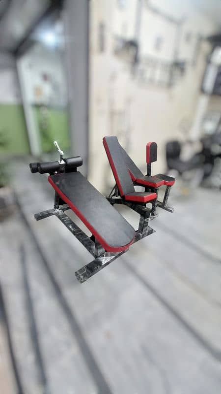 Multi bench press abdominal chest dumbbell exercise gym equipment 4
