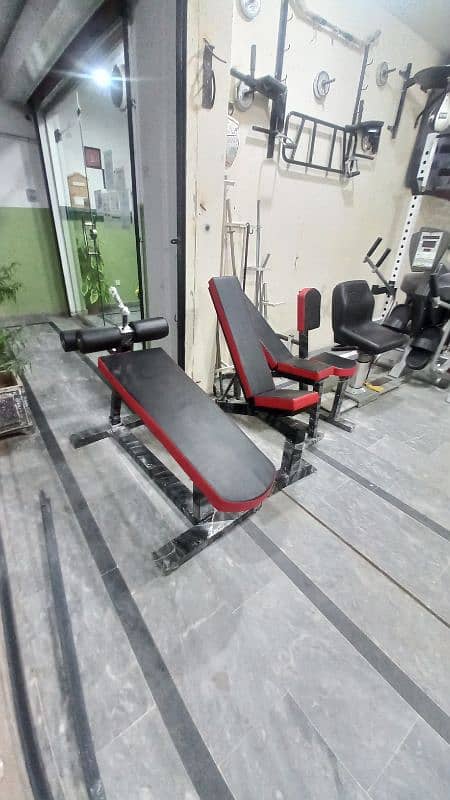 Multi bench press abdominal chest dumbbell exercise gym equipment 15
