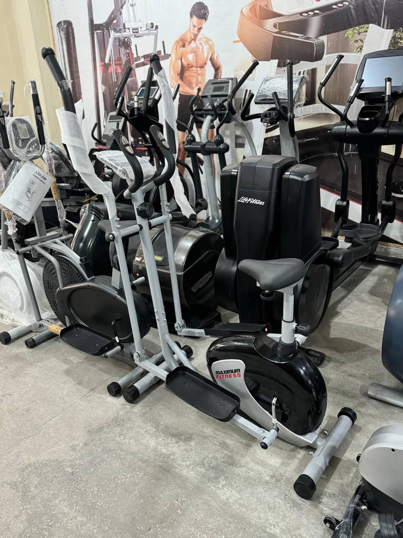 Exercise Bikes || Ellipticals || gym used cycle || Gym Cycle 14