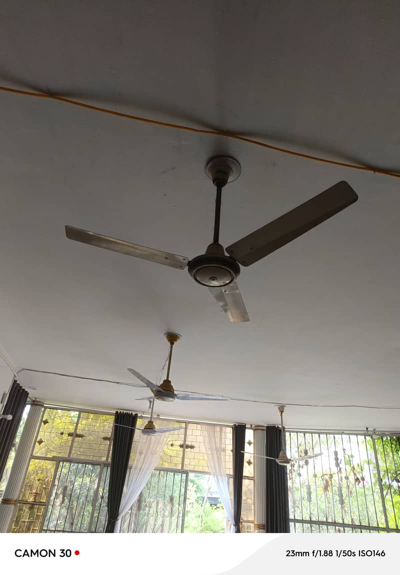 Ceiling fans  best condition 2