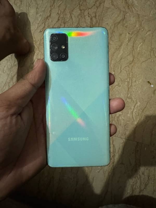 samsung A71 8/128 wala model ha offical pta aprove 5