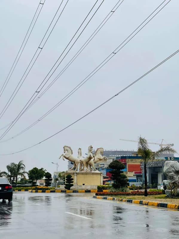 60ft Road 10 Marla Plot for sale in B-17 Islamabad block F 14