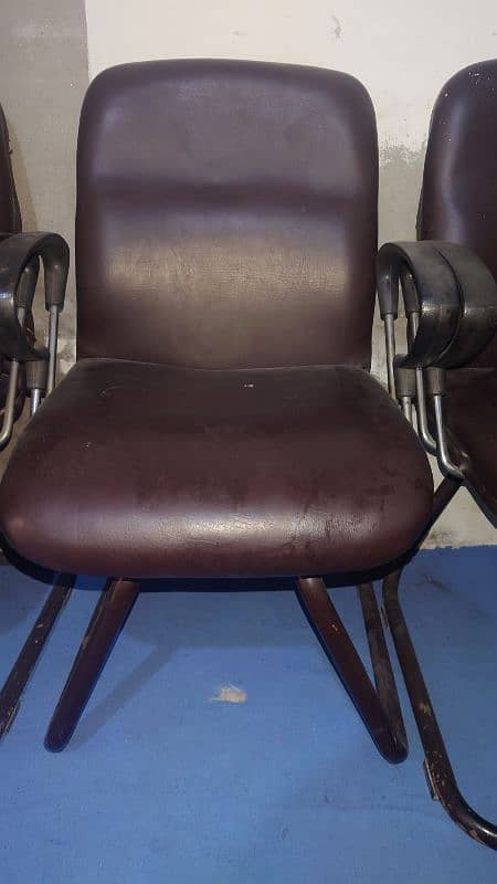 office sitting chair leather poshing 0