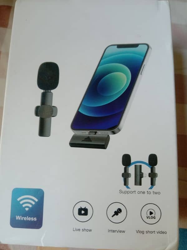 Bluetooth Dual Microphones for Android with Pop Filter 3