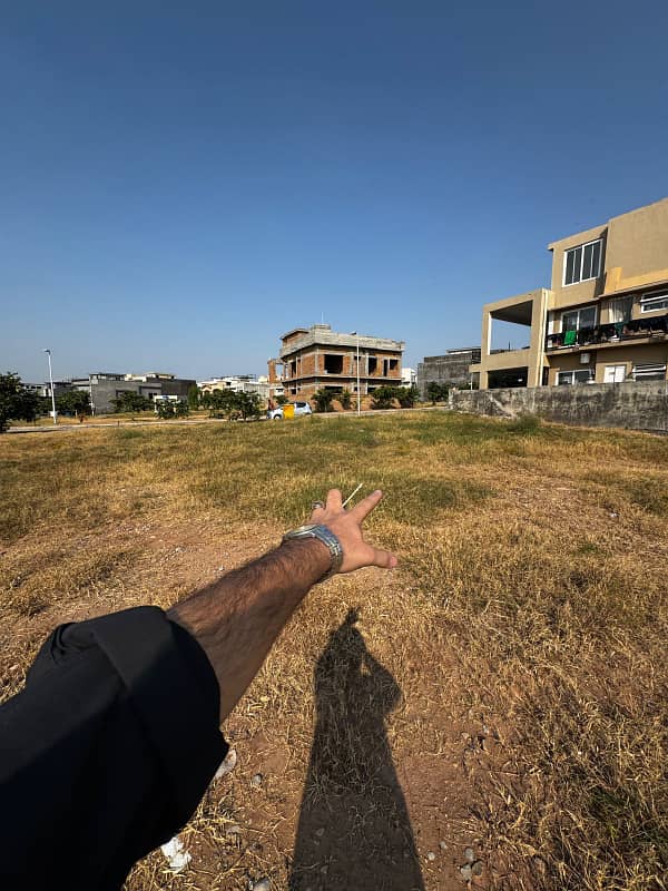 H Block Back Open Height View 10 Marla Plot For Sale(View Like Mini Monal) 1