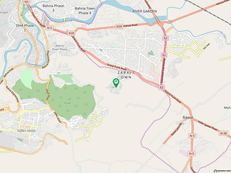 10 Marla Plot Is Available For Sale In Zaraj Housing Scheme Islamabad 0