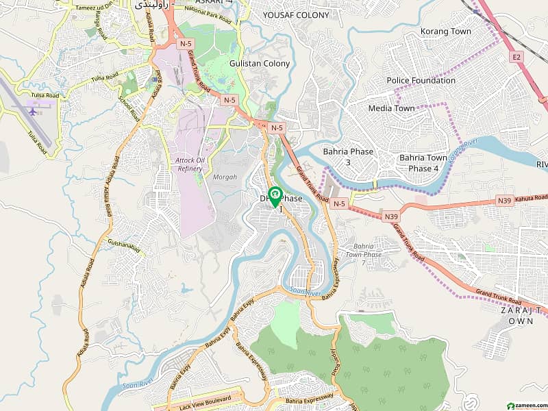 1 Kanal Plot For Sale In DHA 1 Sec B Islamabad 0