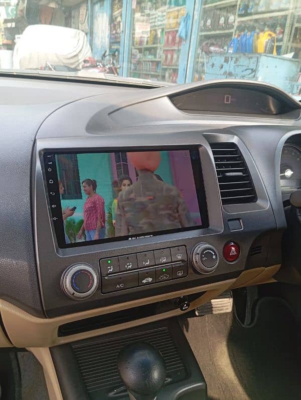 Honda Civic Reborn lcd Android panel IPS display With New Fitting 2