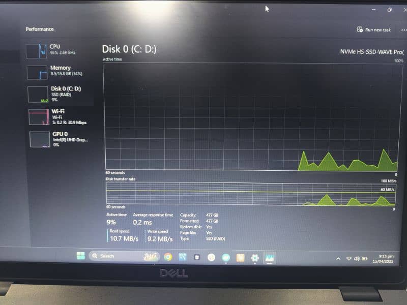 Dell latitude 5501 gaming laptop i7 9gen 0