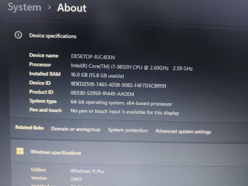 Dell latitude 5501 gaming laptop i7 9gen 7