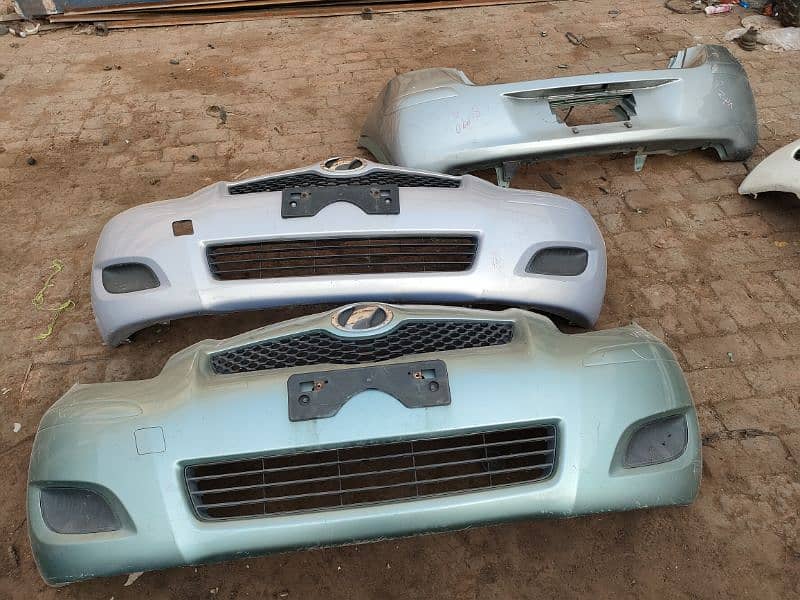 vitz 2009 original Kabali bumper 1