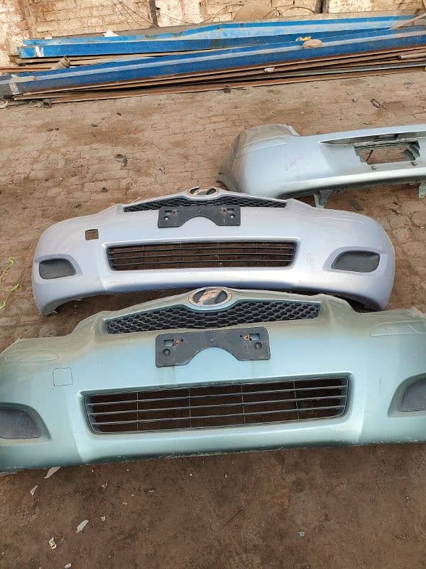 vitz 2009 original Kabali bumper 2