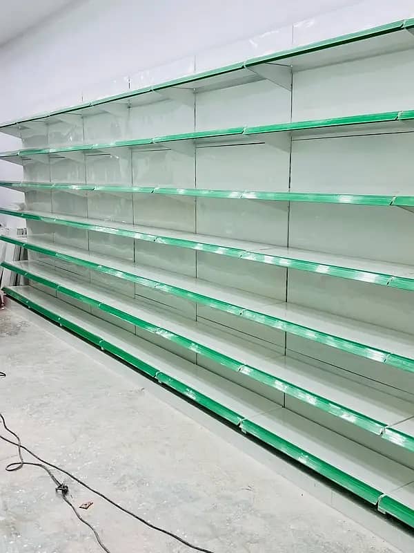 Super store racks/ wall rack/ Gondola Rack/ Cash Counter/ Trolleys/bi 15