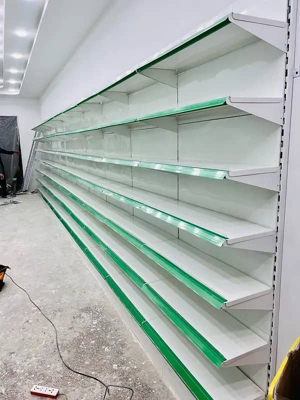 Super store racks/ wall rack/ Gondola Rack/ Cash Counter/ Trolleys/bi 16