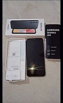 Samsung A14 Complete Box.