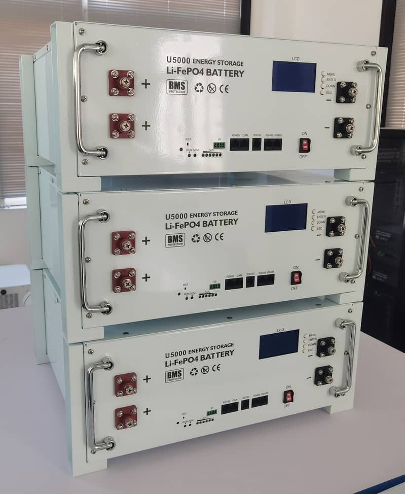 Lithium Battery (China Imported) 5kWh, 51.2V, 100AH 9