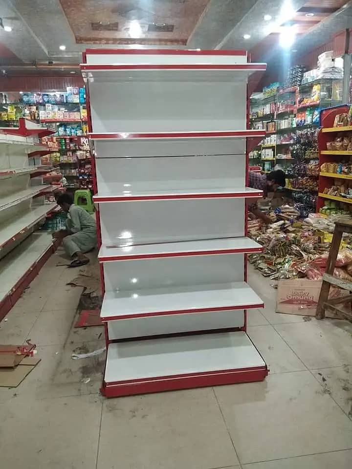 Super store racks/ wall rack/ Gondola Rack/ Cash Counter/ Trolleys/bi 11