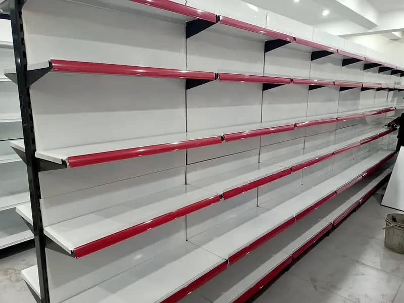Super store racks/ wall rack/ Gondola Rack/ Cash Counter/ Trolleys/bi 17