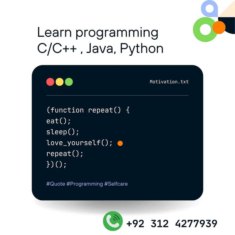Master Programming with One-on-One Tutoring! 0