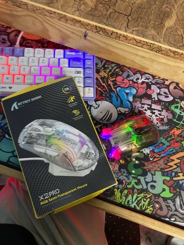 Attack shark x2 pro rare mouse 0