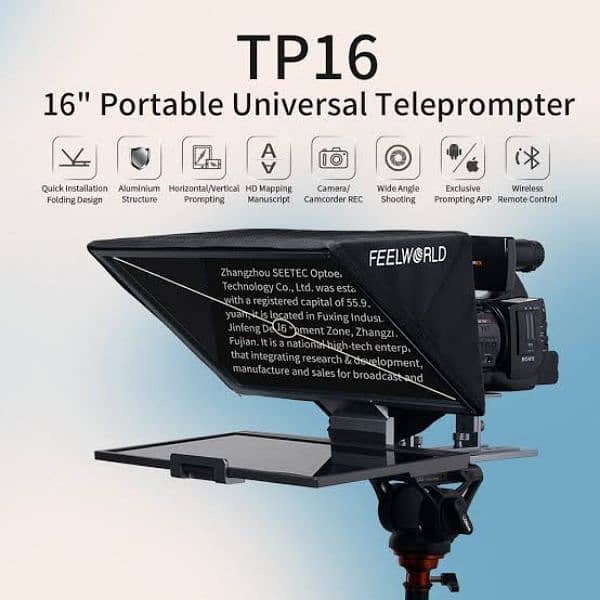 LENSGO TC7 S Feelworld Teleprompter /Tp2A/Tp10/Tp13/Tp16/ 4