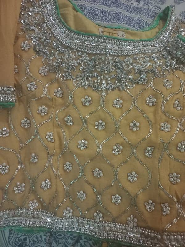 New beautiful yellow Matia b sari 2