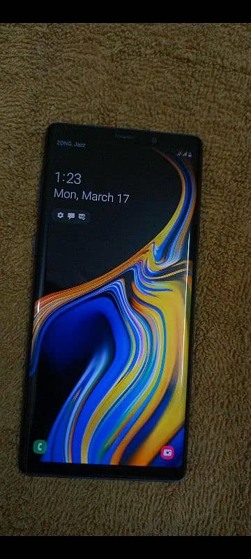 Samsung Galaxy Note 9,6/128 With Box Dual Sim PTA Approved 03185214847 1