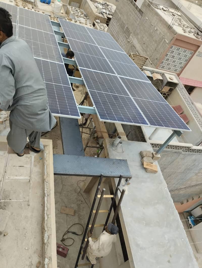 Solar Complete Structure | Solar Complete System Installation 3