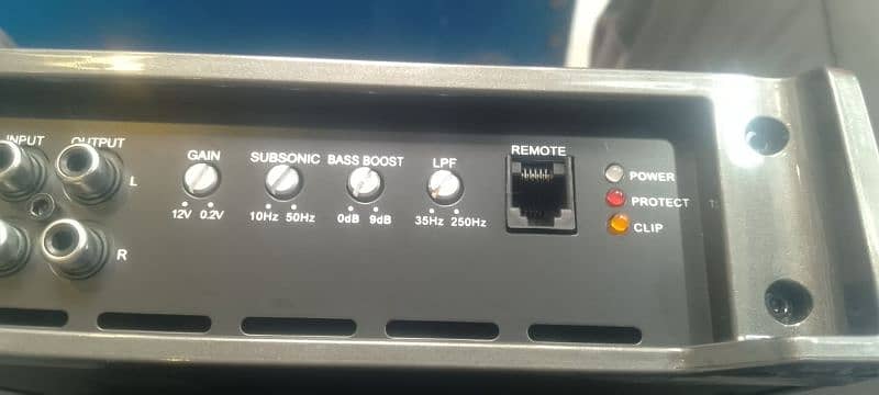 RECOIL MONO BLOCK AMPLIPHIRE MODEL RED 2500.1 CAR AUDIO 8