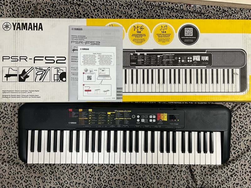 YAMAHA PSR F52 – New condition & perfect for beginners! 0