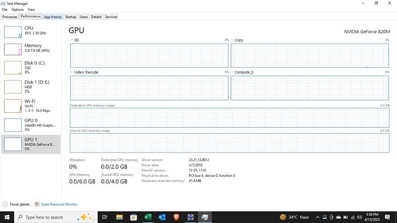 HP Notebook 15 | Core i5 5th Gen | 8GB RAM | 128GB SSD + 500GB HDD 12